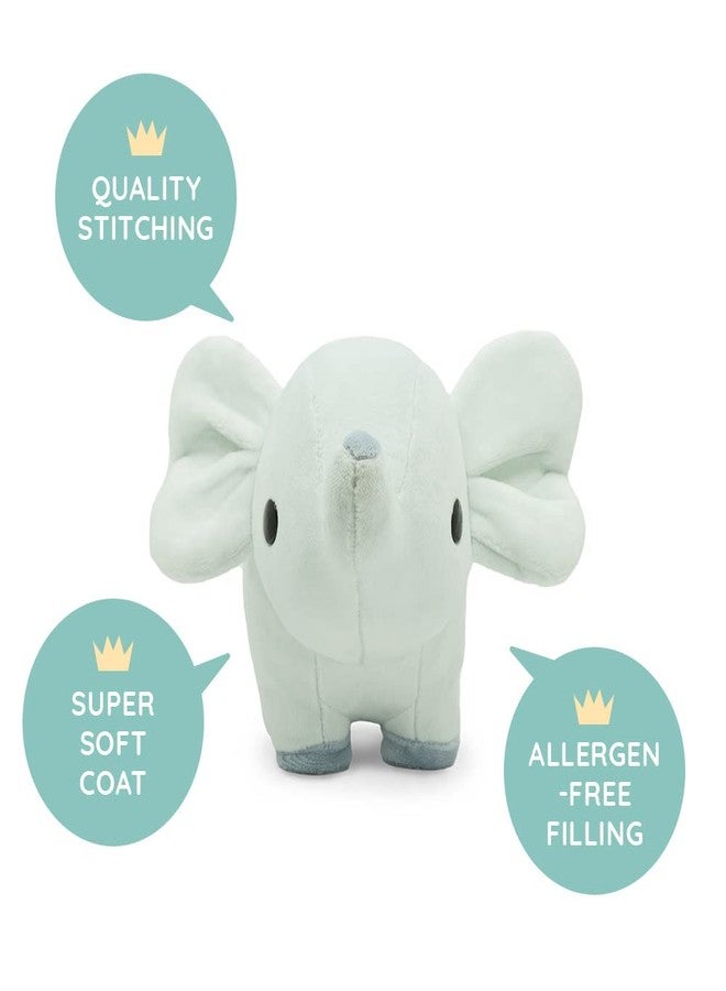 Bellzi Baby Elephant Cute Stuffed Animal Plush Toy - Adorable Soft Elephant Toy Plushies and Gifts - Perfect Present for Kids, Babies, Toddlers - Phanti - Image 4